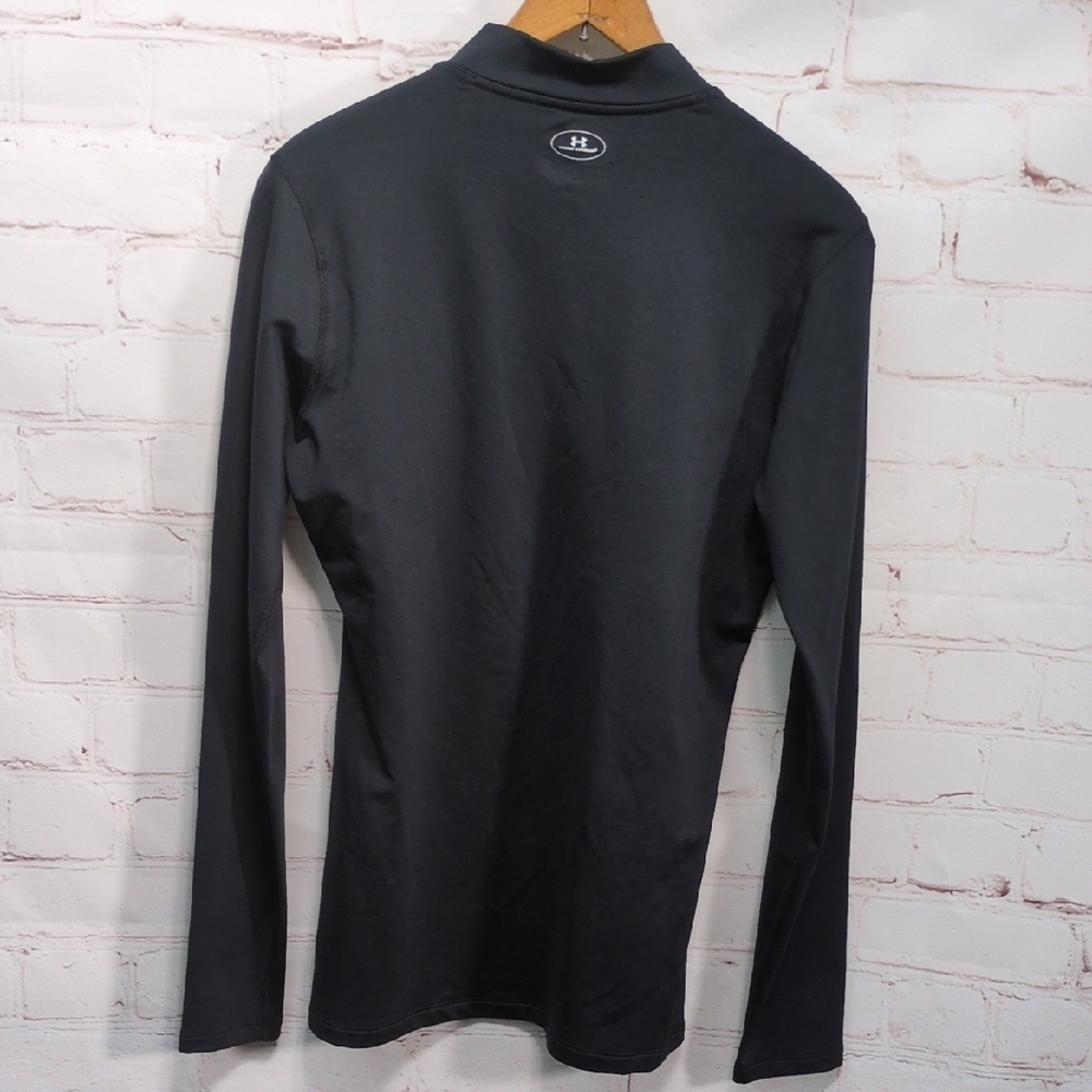 Under Armour Black Coldgear Mock Fitted  Women's Size XL - Picture 5 of 9